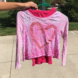 Long sleeve Justice shirt